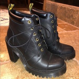 Dr Martens heel boots
